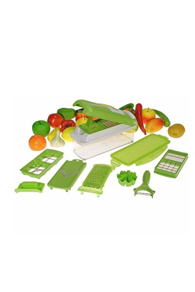 Twinkle Mart 11 Piece Fruit And Vegetable Chopper And Slicer Set