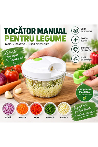 Generic Brand Χειροκίνητος τρίφτης για λαχανικά, φρούτα και ξηρούς καρπούς, σ...