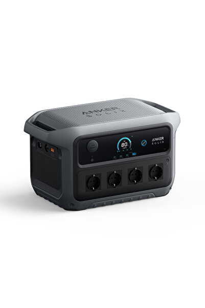 Anker Solix Σταθμός Ενέργειας C2000 Gen 2, 2048Wh, 2400W, UPS, Γκρι - Γκρι