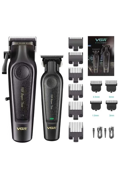VGR Voyager VGR V-197 & 995 Shadowtrim Σετ Κουρευτικών Μηχανών Κομμωτηρίου 2 ...
