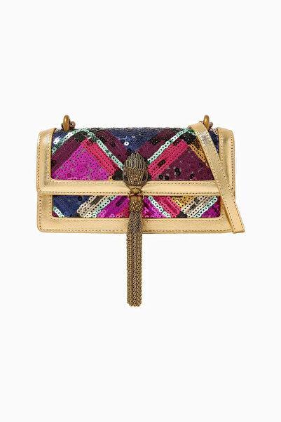 Kurt Geiger Shoreditch Small 100% Leather Women's Shoulder Bag Multi-Colored ...