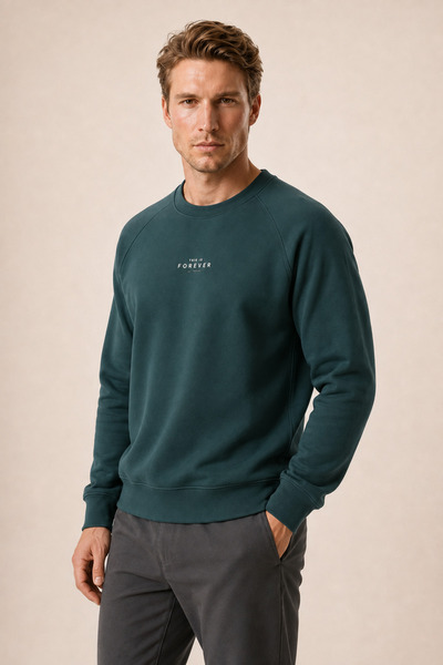 Redline Forever New Season Men's Regular Fit Cotton Sweatshirt Nefti