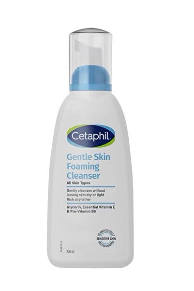 Cetaphil gentle skin foaming cleanser 236 ml