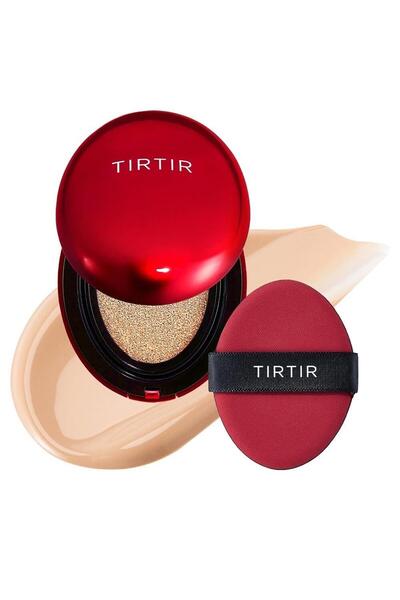 TIRTIR Mask Fit Red Cushion Foundation 21N Ivory (0.63 Fl Oz)