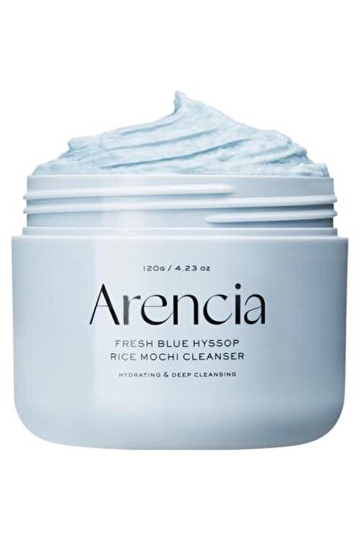 Arencia Hyssop Brightening & Deep-Cleansing Face Scrub & Exfoliator - for All Skin Types, Acne-Prone Skin & Blackheads (4.23oz)