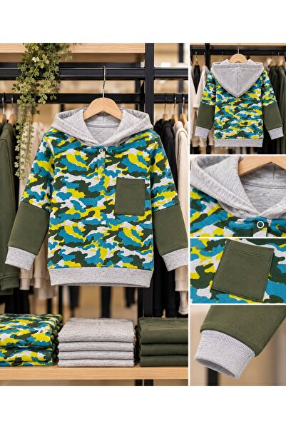 Genel Markalar ERKEK ÇOCUK KAPŞONLU SWEATSHIRT