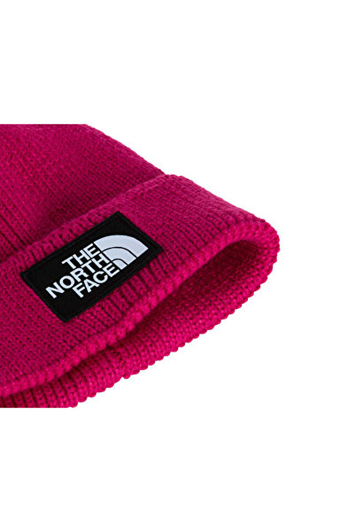 THE NORTH FACE TNF LOGO BOX CUFFED BEANIE Bere NF0A8CHEBOS1 Kırmızı