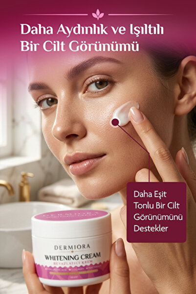 Dermiora Cilt Beyazlatıcı Aydınlatıcı Diz,Dirsek,Genital Bölge karşıtı Leke Karşıtı whitening Krem 100 ml
