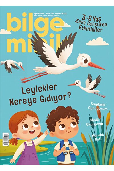 Bilge Minik Dergisi Bilge Minik Dergi Eylül 2026 (3-6 yaş)