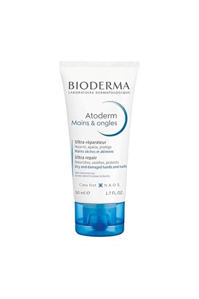 Bioderma Atoderm Hand and Nail Cream, 1.69 Fl Oz