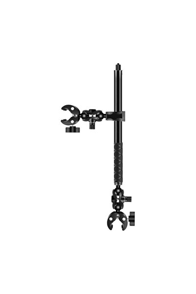 PULUZ Suport Motocicletă Clemă Bicicletă Selfie Stick 150cm Pentru Accesorii