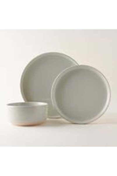 LA MESA 12 pcs dinner set mint glaze