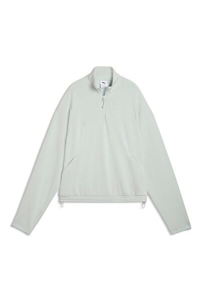 Puma Kadın Yeşil Pumatech Sense Half-zip Sweatshirt