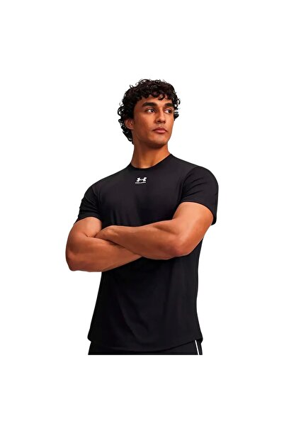 Under Armour Ανδρικό μαύρο μπλουζάκι Ua M Challenger Pro Ss