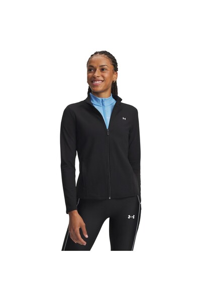 Under Armour Women's Black Motion Fz Tracksuit Top