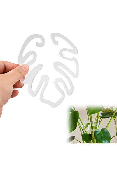 Generic Brand Suport pentru plante, formă de frunză, stabilizator tulpină, 14...