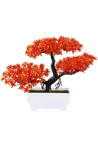 Generic Brand Plante artificiale de interior, bonsai mini decorativ, 19×26 cm...