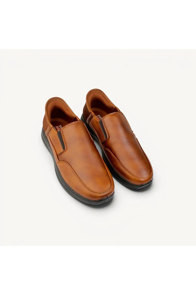 ShoeTypes Men's Slip-On Milano Honey Quick-Wear Shoes with Miori Foam Padding...