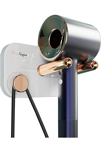 Arabest Wall Mounted Hair Dryer Holder,Self Adhesive Blow Dryer Hanger,Jade G...