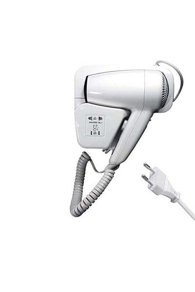 Arabest Wall Mounted Hair Dryer with Shaver Plug,1300W Professional Hotel Pho...