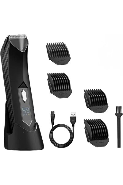 Arabest Rechargeable Men's Body Trimmer,IPX7 Waterproof,USB Charging,Low Nois...