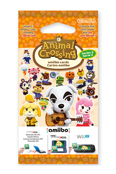 Nintendo Άνιμαλ Κρόσινγκ Χάπι Χομ Ντίζαϊνερ Πακέτο Καρτών Άμιμπο Σεζόν 2