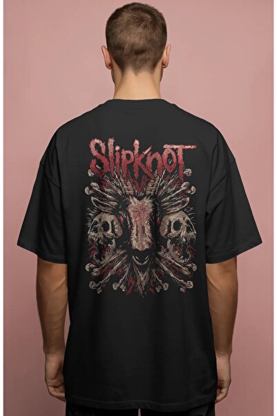 SEVBANO Slipknot rok metal muzički bend, unisex majica sa širokim krojem i pr...
