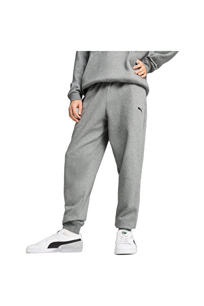 Puma Trousers Ess Sweatpants Fl Cl, Gray, Men