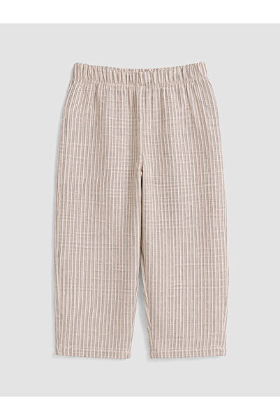 LC Waikiki Peak New Season Navy Blue Striped Baby Boy Pants