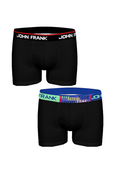 John Frank Confort Zone Μποξεράκια 2 τεμάχια Πολύχρωμο