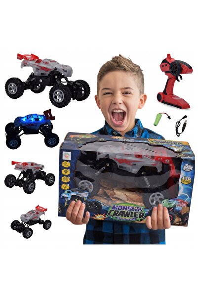 Skleplolki Mașină de teren RC 4x4 cu lumini, scară 1:16