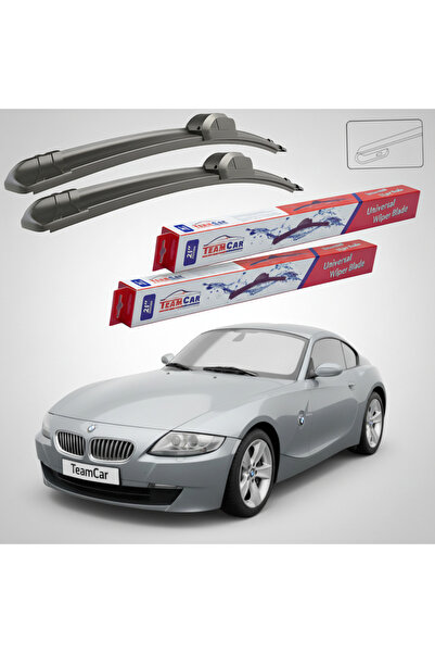 TEAMCAR Υαλοκαθαριστήρες BMW Z4 Coupé (E86) 2006-2007 |   Εμπρόσθιο Σετ Επίπε...