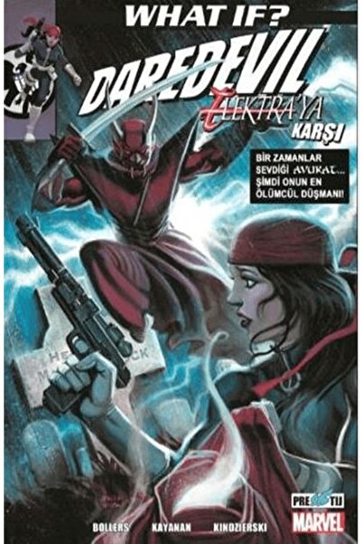 Presstij Kitap What If? Daredevil Elektra'ya Karşı
