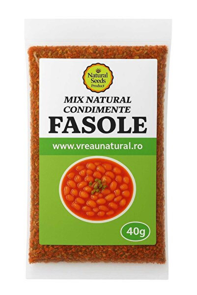 Natural Seeds Product Mix condimente pentru fasole scazuta plic 40gr