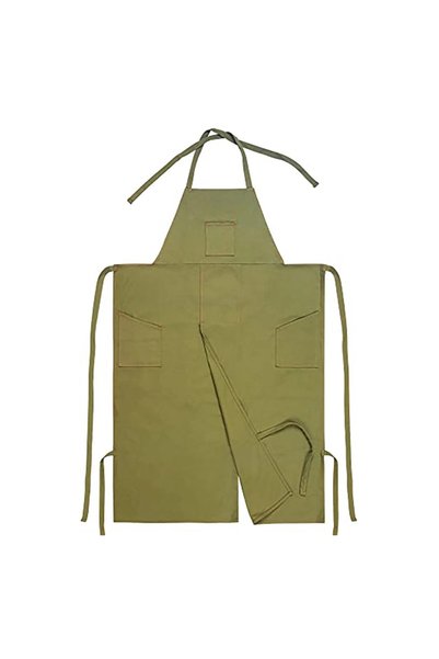Generic Brand Pottery apron, adjustable, Polyester, green