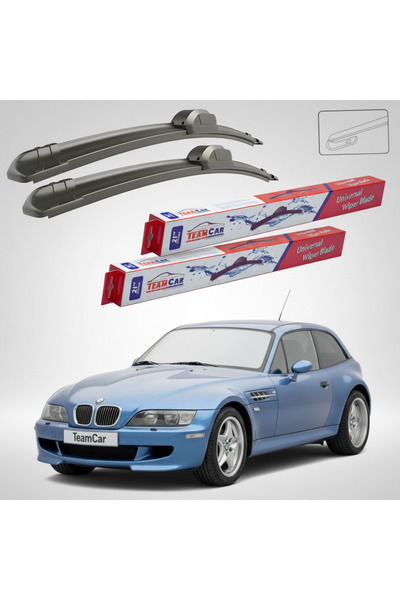 TEAMCAR BMW Z3 Coupé (E36/8) 1997-2003 Μάκτρα Υαλοκαθαριστήρων |   Σετ Εμπρόσ...