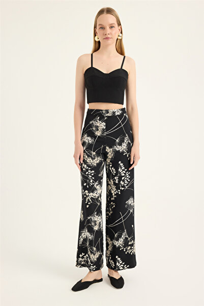 HomeStore Floral Patterned Trousers