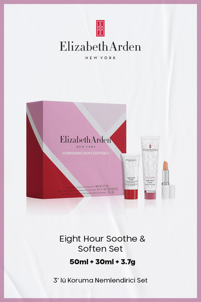 Elizabeth Arden Eight Hour Nourishing Skin Essentials 3-Piece Skin, Hand and ...