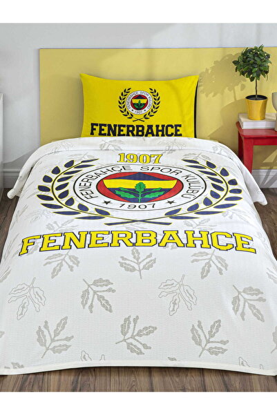 Fenerbahçe Sarı Lacivert Palamut Tek Kişilik Pike Takımı