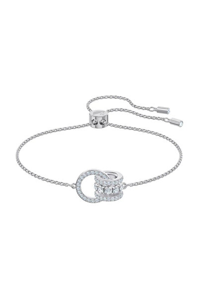 Swarovski Crystal سوار بحلقة مزدوجة