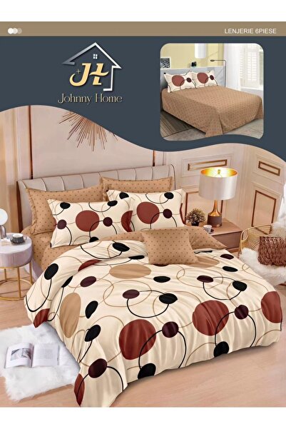 elegant home pucioasa Lenjerie de pat finet 6 piese SR54