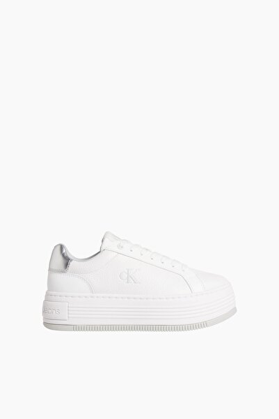 Calvin Klein Jeans Kadın Bold Flatf Low Lace Ayakkabı YW0YW017660LI