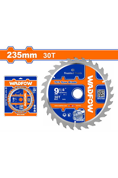 WADFOW Δίσκος Ξύλου TCT 235mm X 30mm 30T (WTC1K06)
