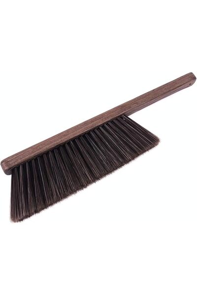 JOYZZZ Cleaning Brushes, Soft Bristle Hand Broom with Wooden Handle, Multi-Pu...