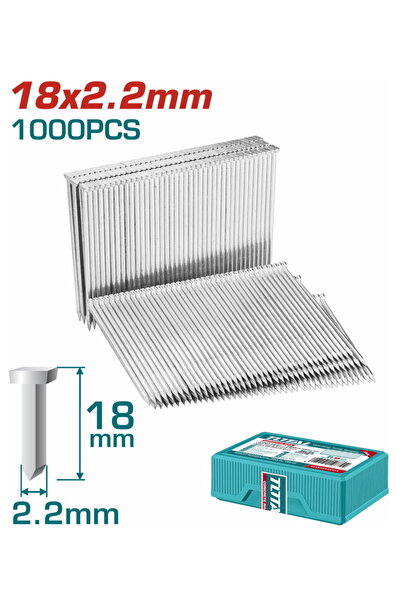 TOTAL Καρφιά 18mm για TAT8641 (TAC918183)