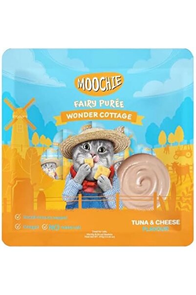 MOOCHIE CAT TREATS TUNA & CHEESE FLAVOR 25 x 15 g