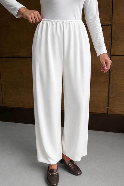 LOCCO Women's Pants Underwear White