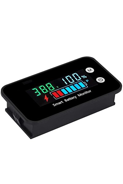 Bukela Battery Capacity Monitor, 12v 24v 36v 48v 60v 72v, Digital Battery Sta...