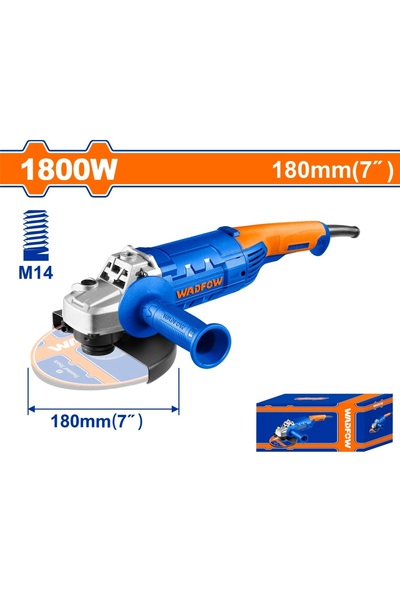 WADFOW Γωνιακός τροχός 1.800W / 180mm (WAG851801)