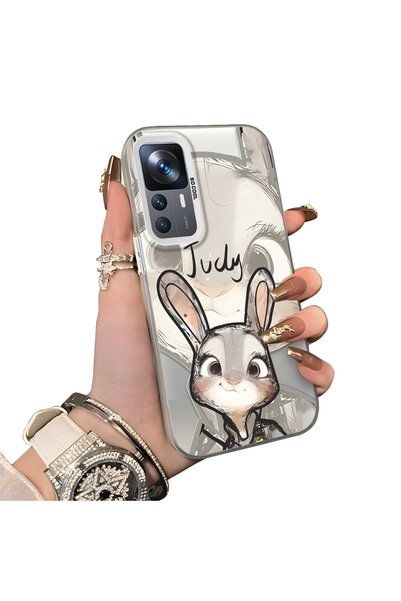 ucuc Xiaomi Mi 12T/12T Pro Compatible Cartoon Fox Judy Patterned Case Acrylic...